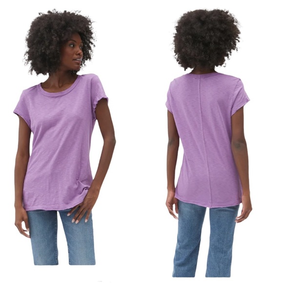 Michael Stars Tops - MICHAEL STARS Trudy Tee Size OS light purple